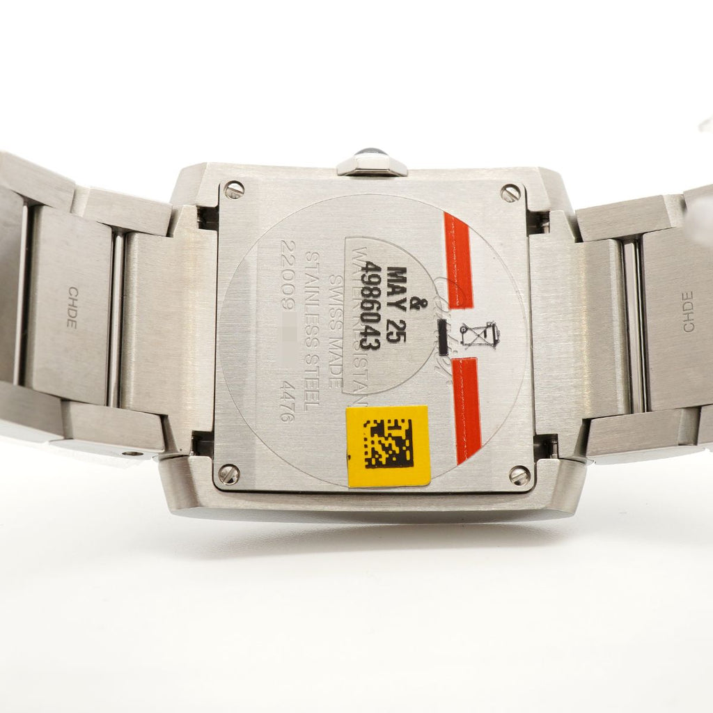 Cartier Tank Francaise MM Silver Dial Watch Boys — view 5