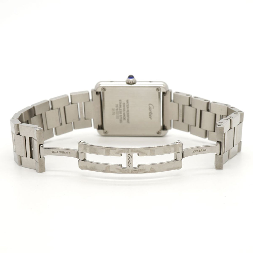 Cartier Tank Solo SM Silver Dial Watch — view 4