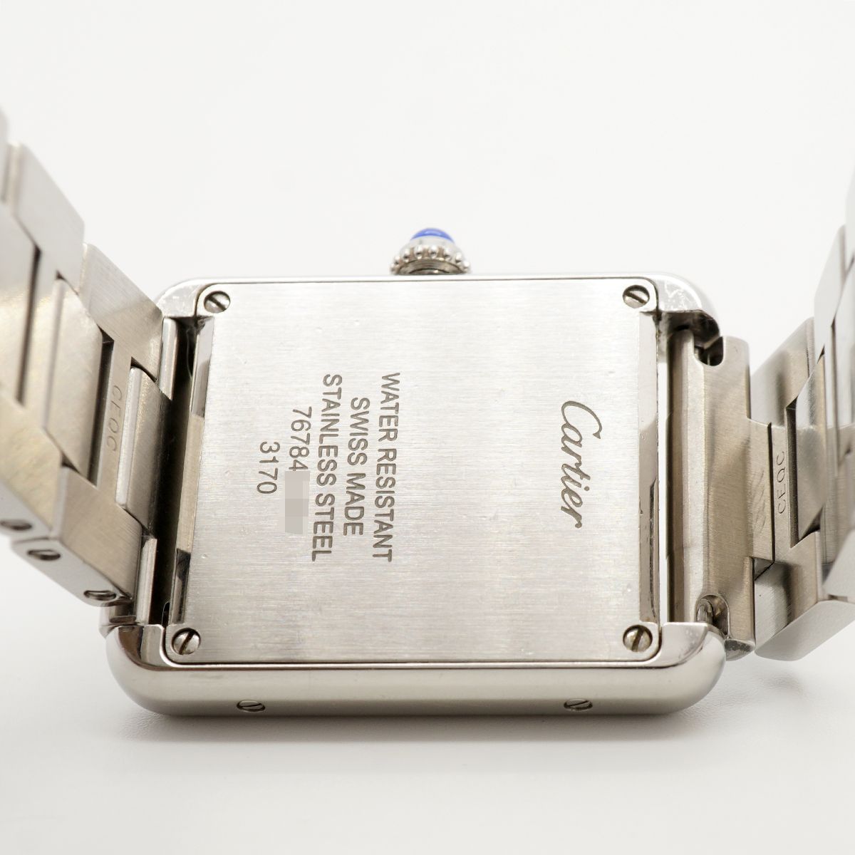 Cartier Tank Solo SM Silver Dial Watch — view 5