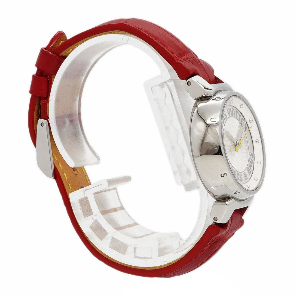 Louis Vuitton Tambour Trance & Bucks Silver Dial Watch — view 3
