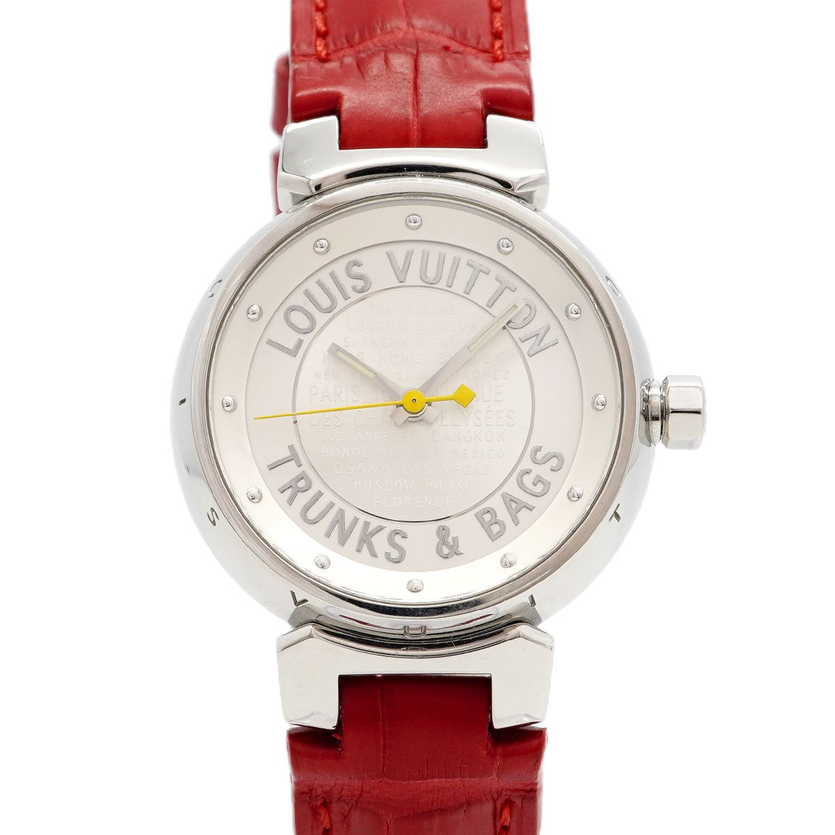 Louis Vuitton Tambour Trance & Bucks Silver Dial Watch