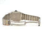 Cartier Santos Galbe LM Ivory Dial Watch — view 4