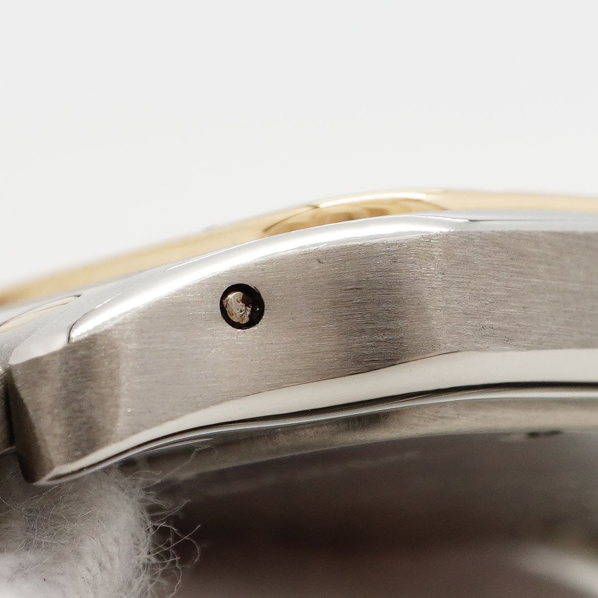 Cartier Santos Galbe LM Ivory Dial Watch — view 7