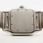 Cartier Santos Galbe LM Ivory Dial Watch — view 5