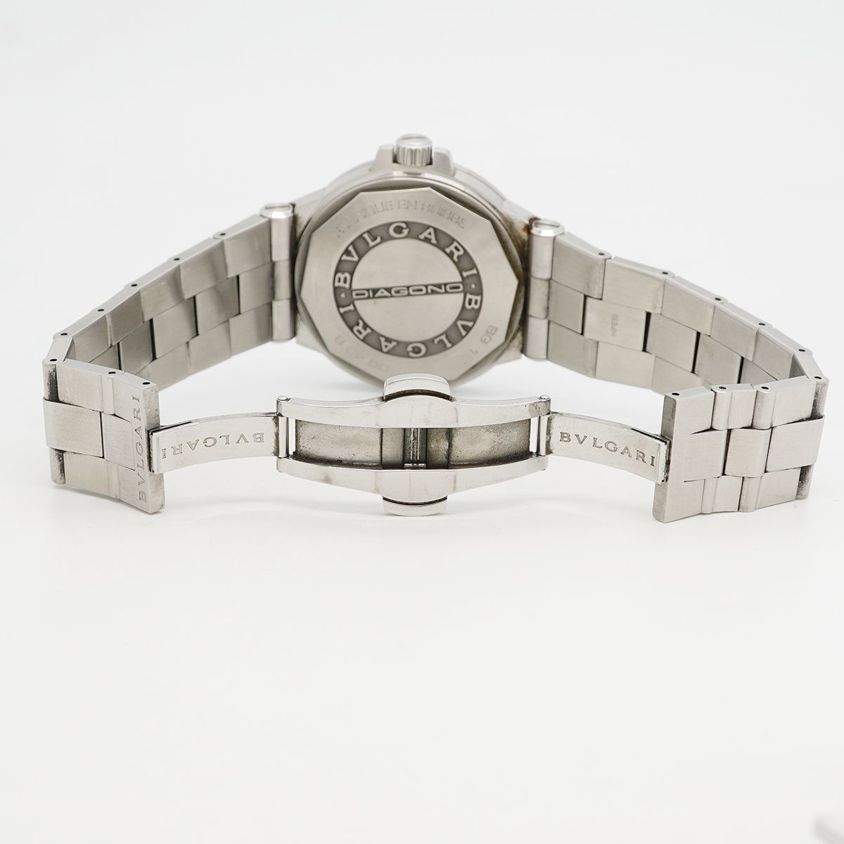 Bvlgari Diagono Date Silver Dial Watch — view 4