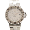 Bvlgari Diagono Date Silver Dial Watch