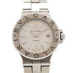 Bvlgari Diagono Date Silver Dial Watch