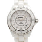 Chanel Diamond White Dial Watch
