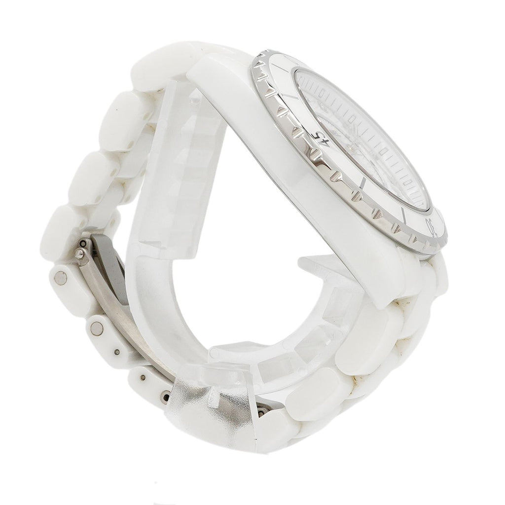 Chanel Diamond White Dial Watch — view 3