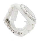 Chanel Diamond White Dial Watch — view 3