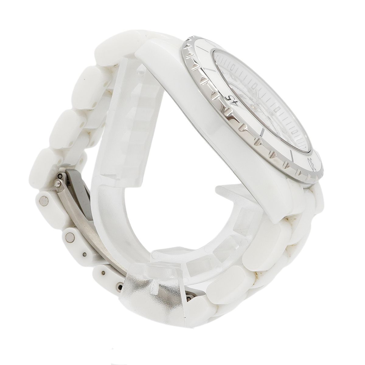 Chanel Diamond White Dial Watch — view 3