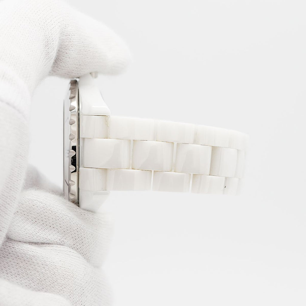 Chanel Diamond White Dial Watch — view 6