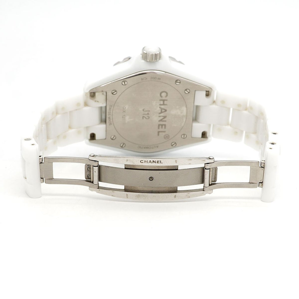 Chanel Diamond White Dial Watch — view 4