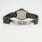 Chanel Diamond Black Dial Watch — view 4