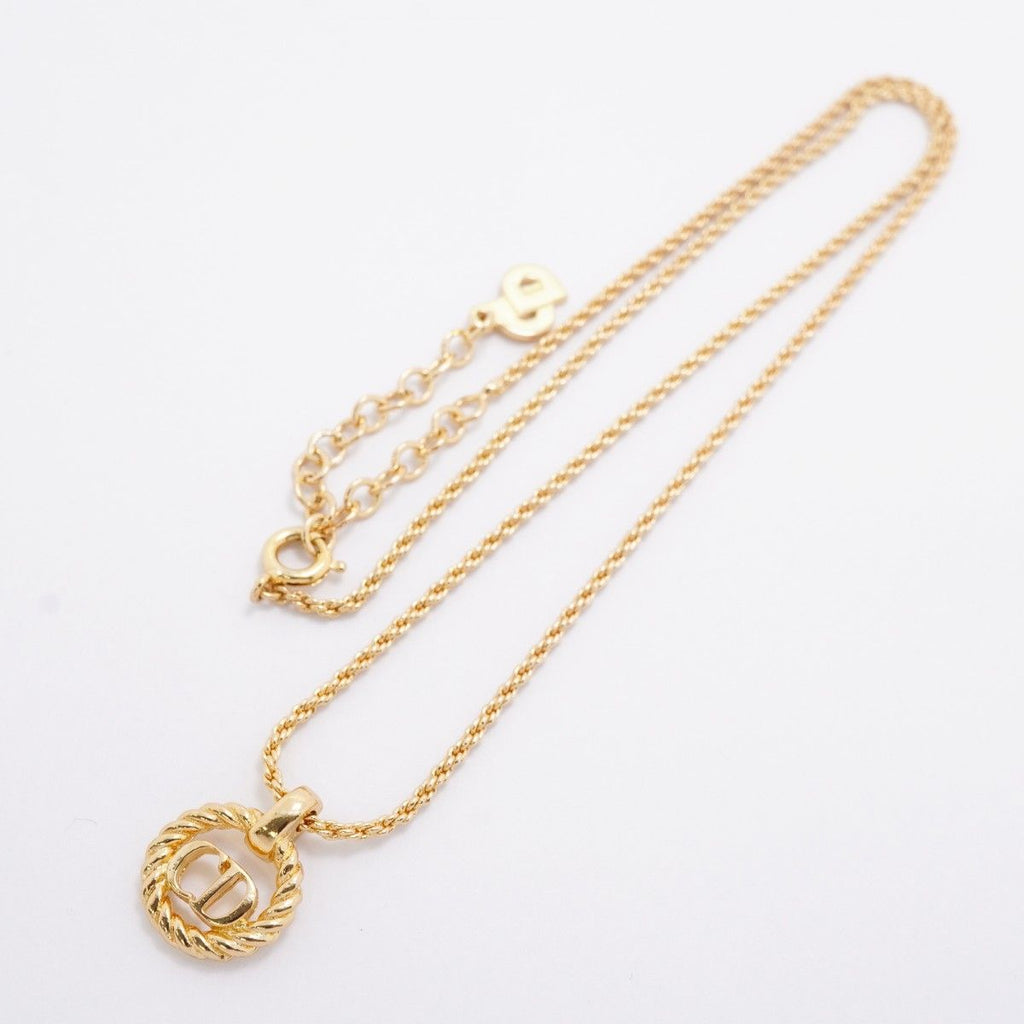 Dior Necklace CD Logo Gold Plated — view 3