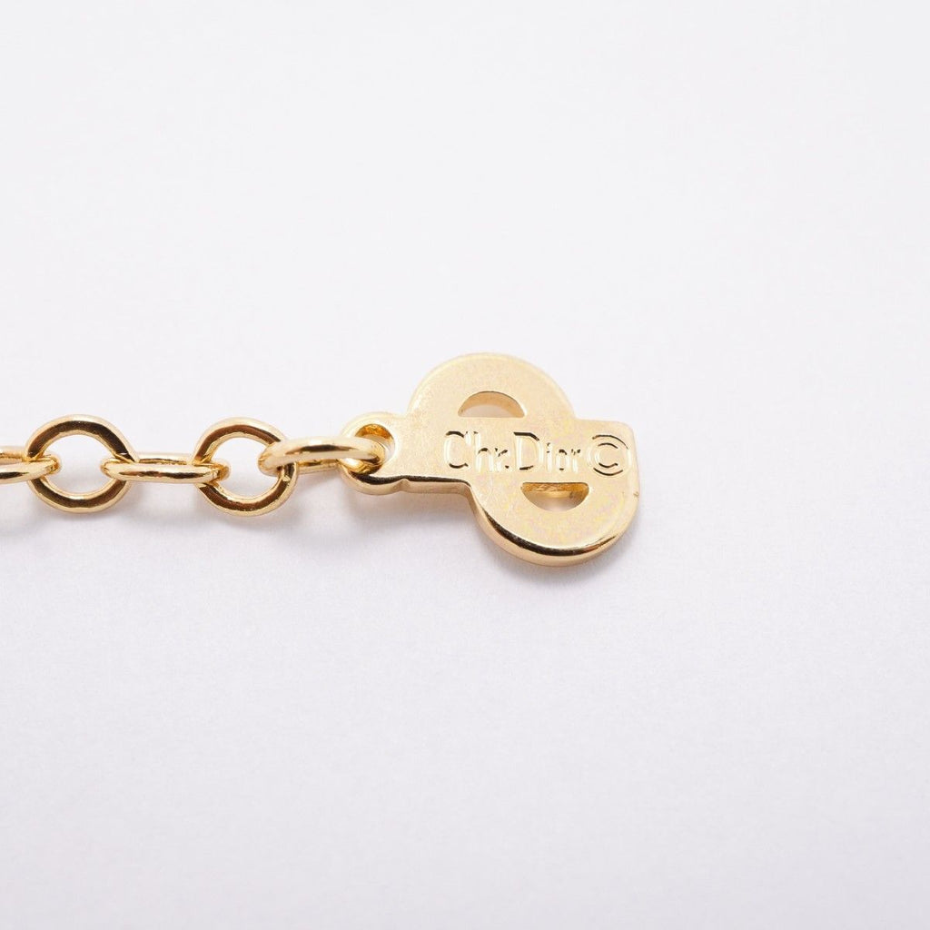 Dior Necklace CD Logo Gold Plated — view 5