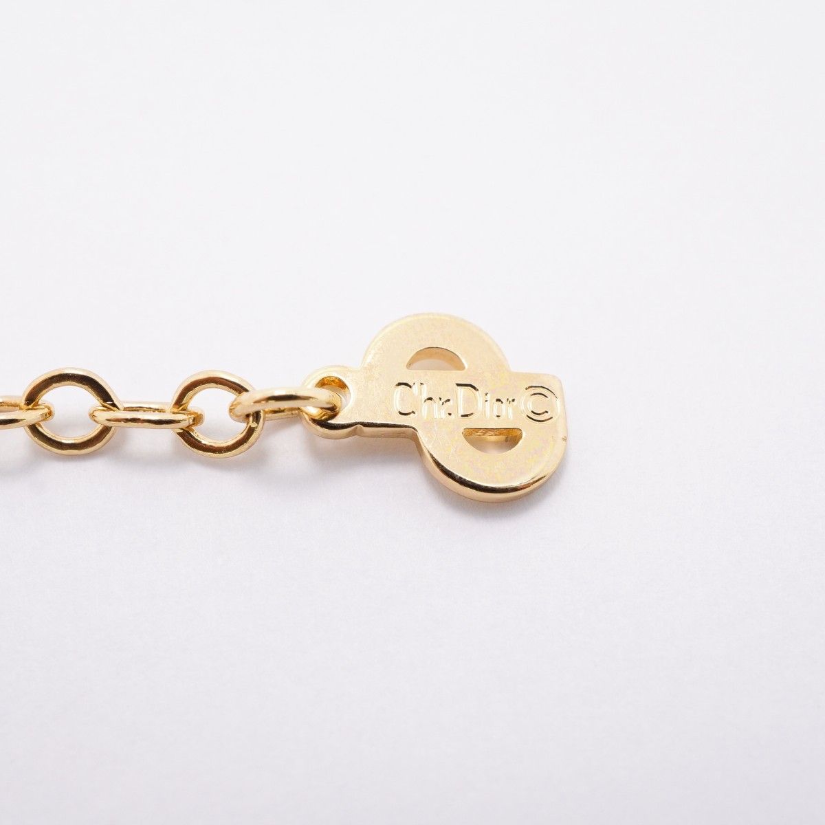 Dior Necklace CD Logo Gold Plated — view 5