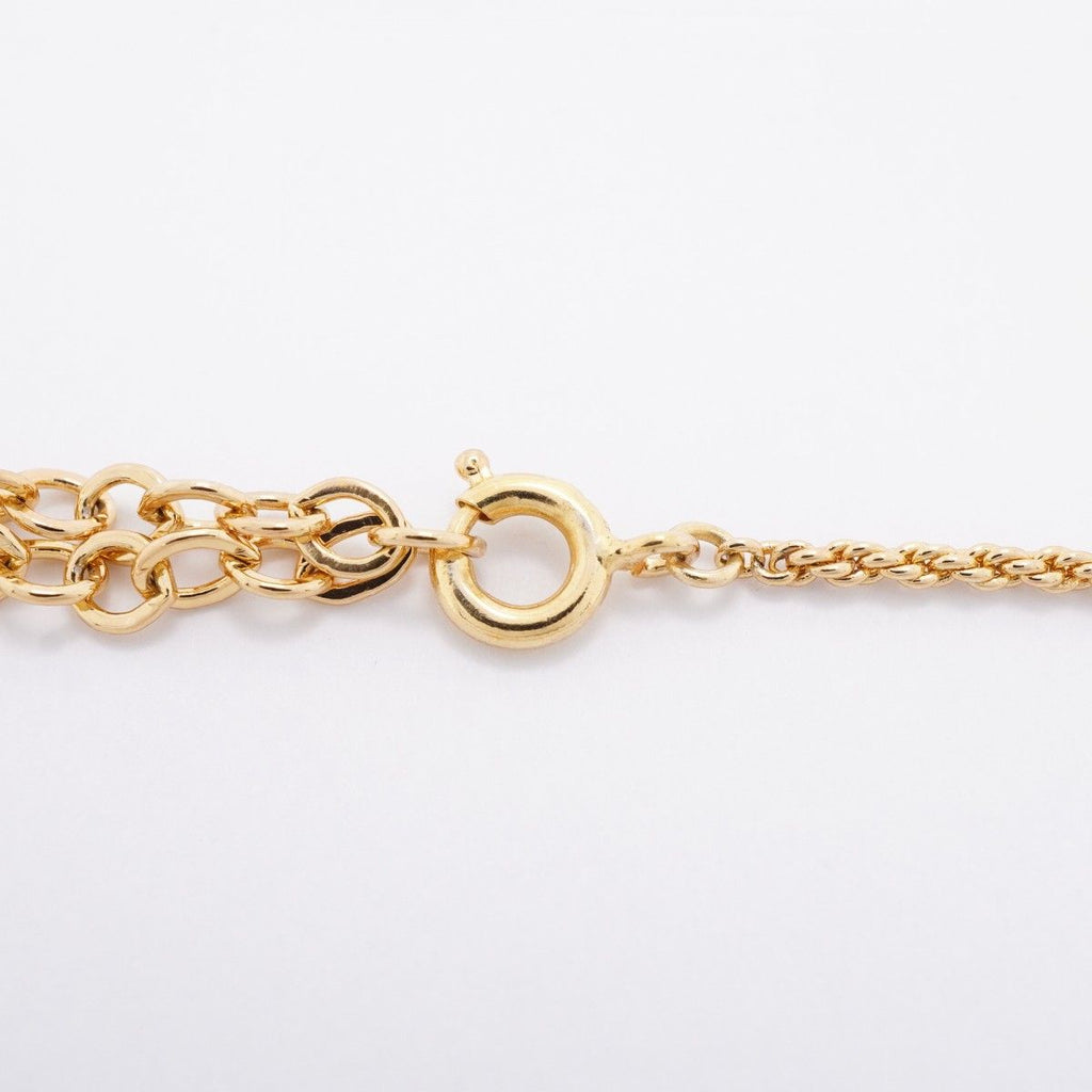Dior Necklace CD Logo Gold Plated — view 4