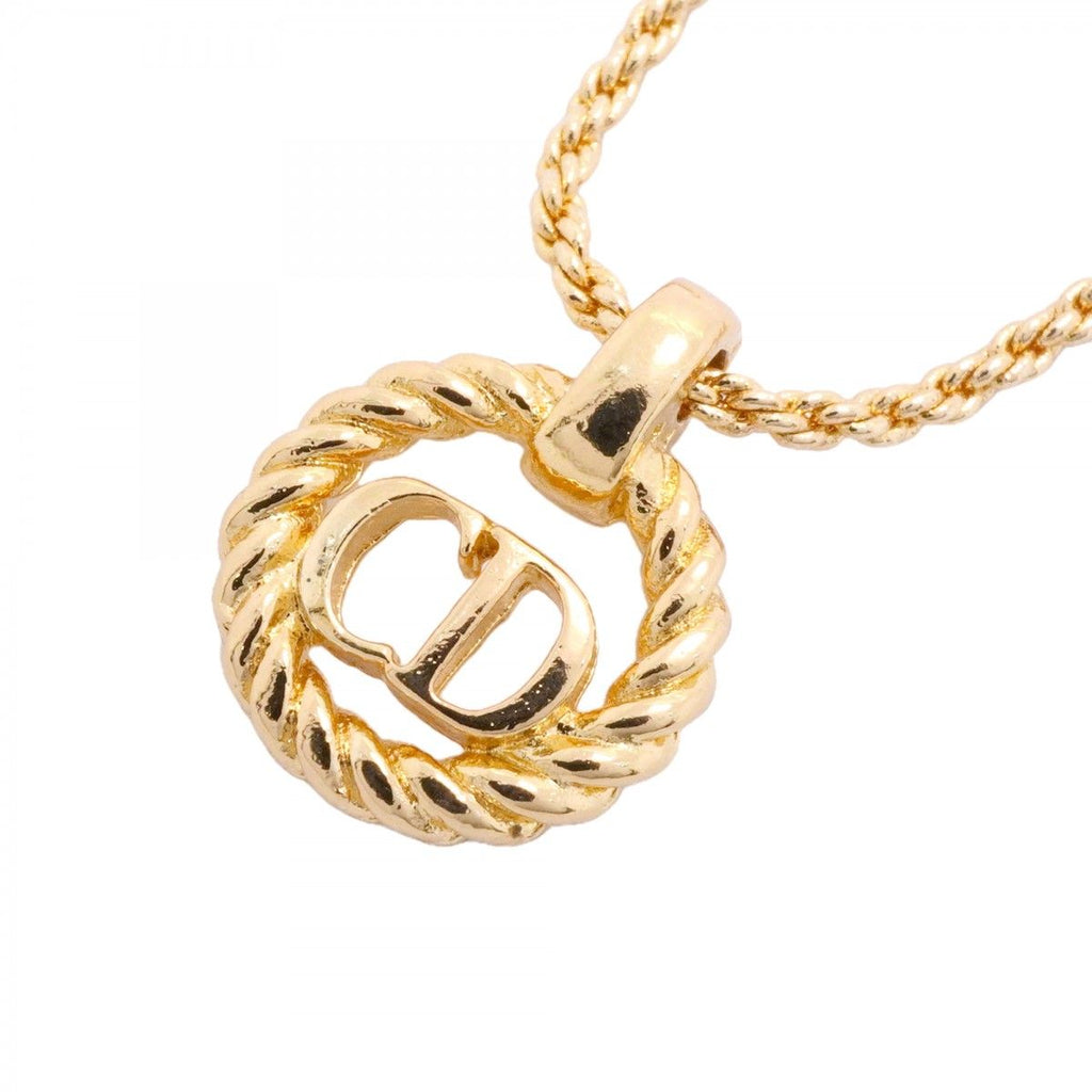 Dior Necklace CD Logo Gold Plated