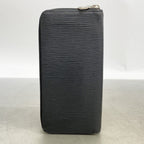 Louis Vuitton Wallet Epi Zippy Vertical Noir — view 8