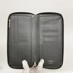 Louis Vuitton Wallet Epi Zippy Vertical Noir — view 3