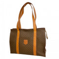 Celine Tote Macadam Brown Gold