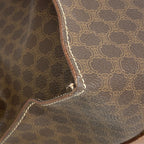 Celine Tote Macadam Brown Gold — view 6