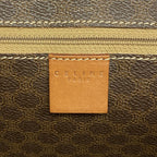 Celine Tote Macadam Brown Gold — view 5