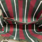 Gucci Tote GG Emblem Brown Moss Green Champagne Gold — view 4