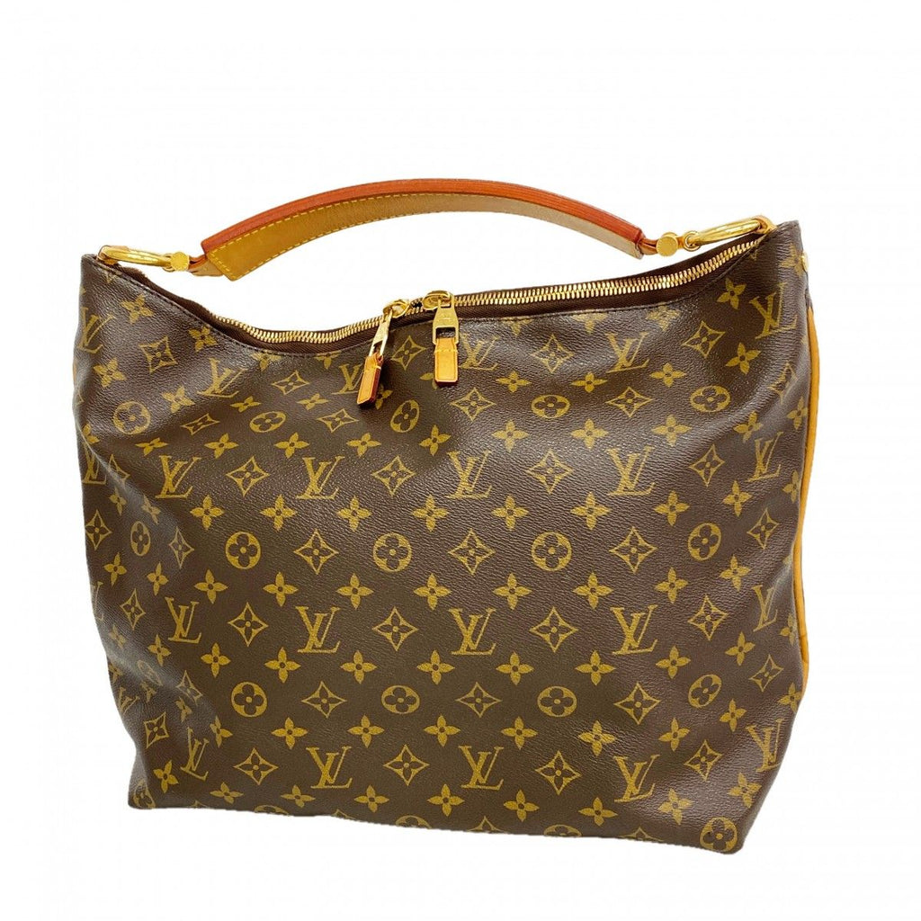 Louis Vuitton Shoulder Bag Monogram Sully MM Brown