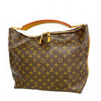 Louis Vuitton Shoulder Bag Monogram Sully MM Brown