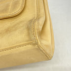 Chanel Shoulder Bag 2.55 Choco Bar Lambskin Light Brown Gold — view 6