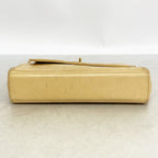 Chanel Shoulder Bag 2.55 Choco Bar Lambskin Light Brown Gold — view 3