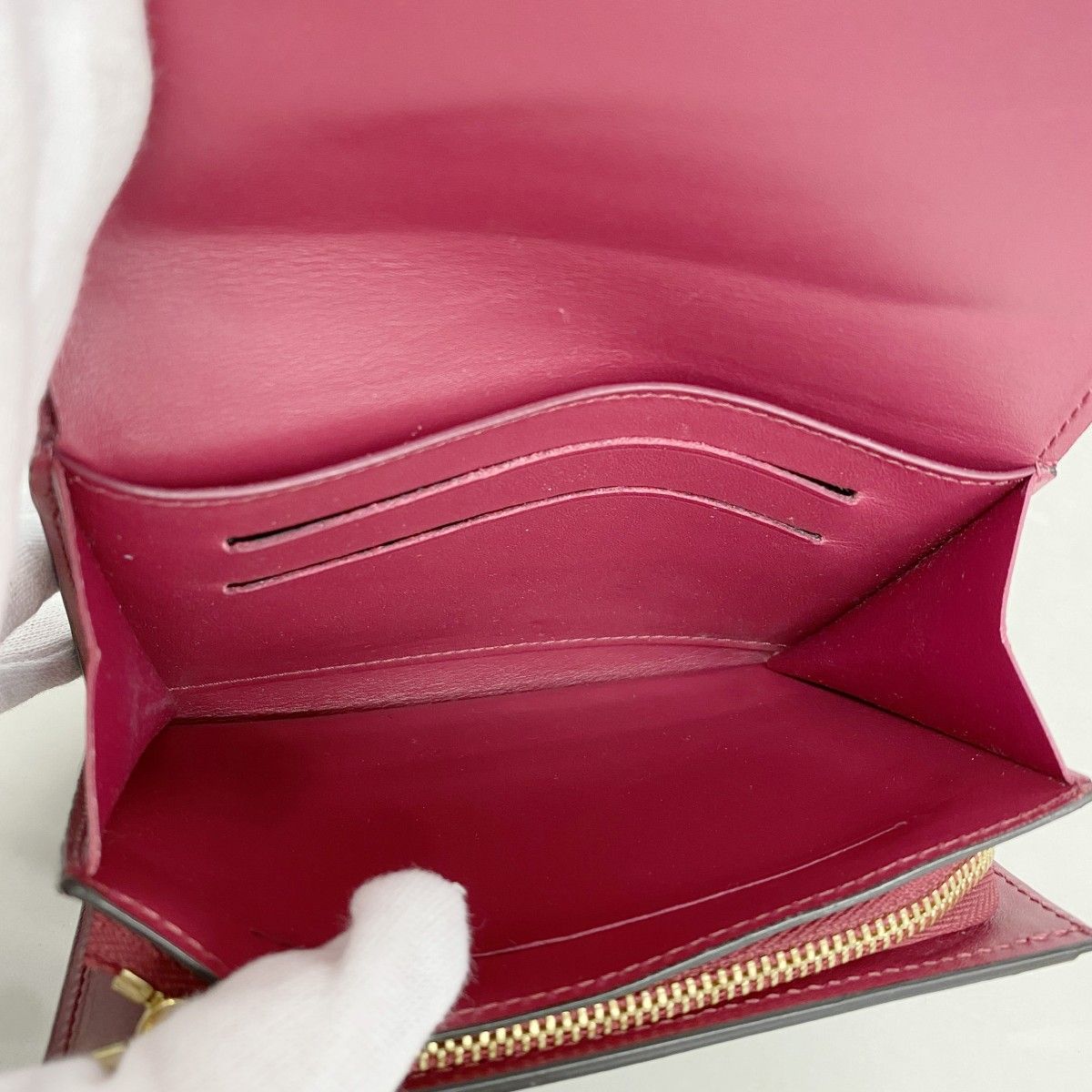Louis Vuitton Wallet Monogram Portefeuille Floral Compact Fuchsia — view 3