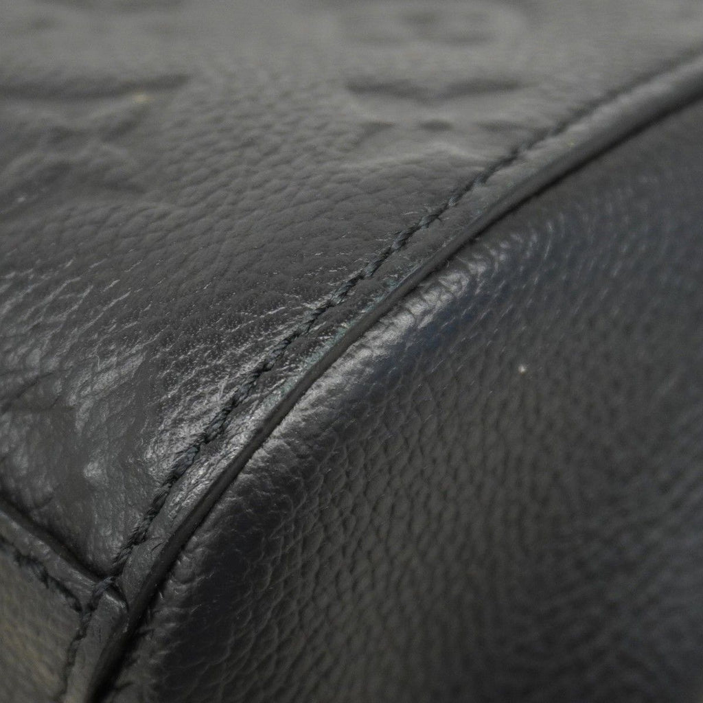 Louis Vuitton Handbag Monogram Empreinte Montaigne MM Noir 2-Way — view 6
