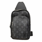 Louis Vuitton Belt Bag Monogram Eclipse Avenue PM Black
