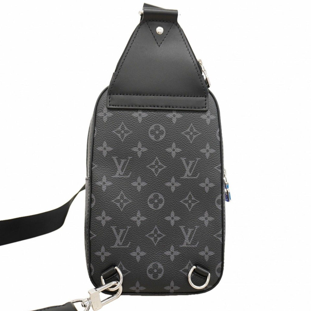 Louis Vuitton Belt Bag Monogram Eclipse Avenue PM Black — view 9