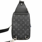 Louis Vuitton Belt Bag Monogram Eclipse Avenue PM Black — view 9