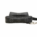 Louis Vuitton Belt Bag Monogram Eclipse Avenue PM Black — view 3