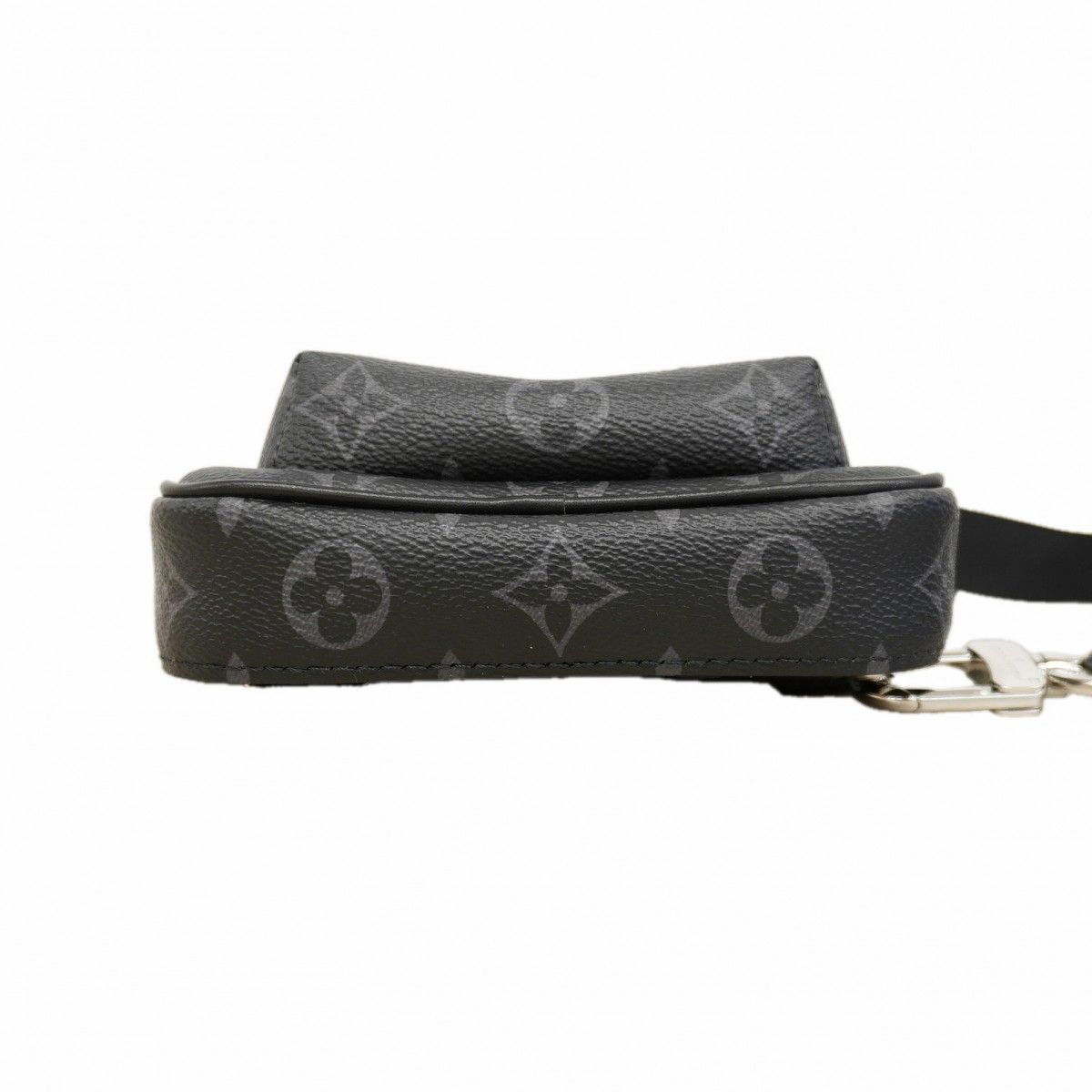 Louis Vuitton Belt Bag Monogram Eclipse Avenue PM Black — view 3