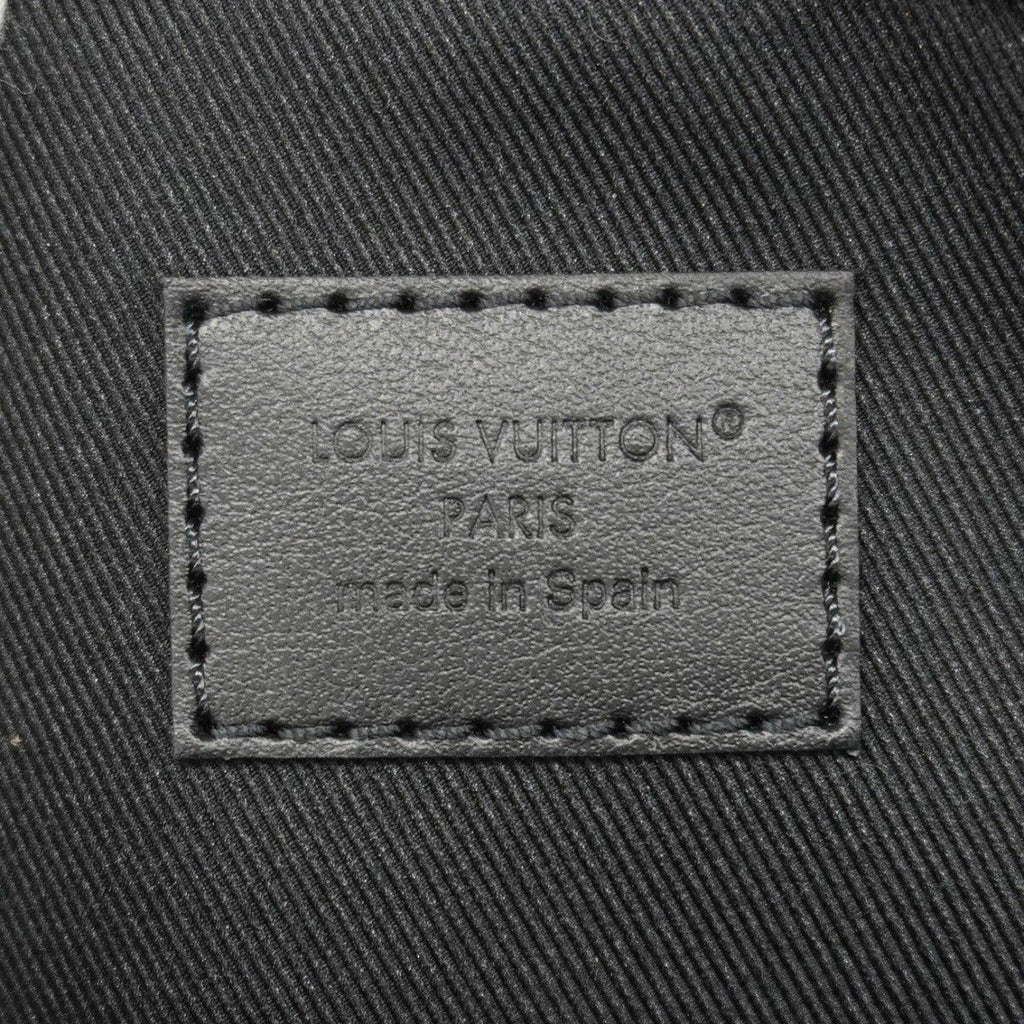 Louis Vuitton Belt Bag Monogram Eclipse Avenue PM Black — view 5