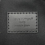 Louis Vuitton Belt Bag Monogram Eclipse Avenue PM Black — view 5