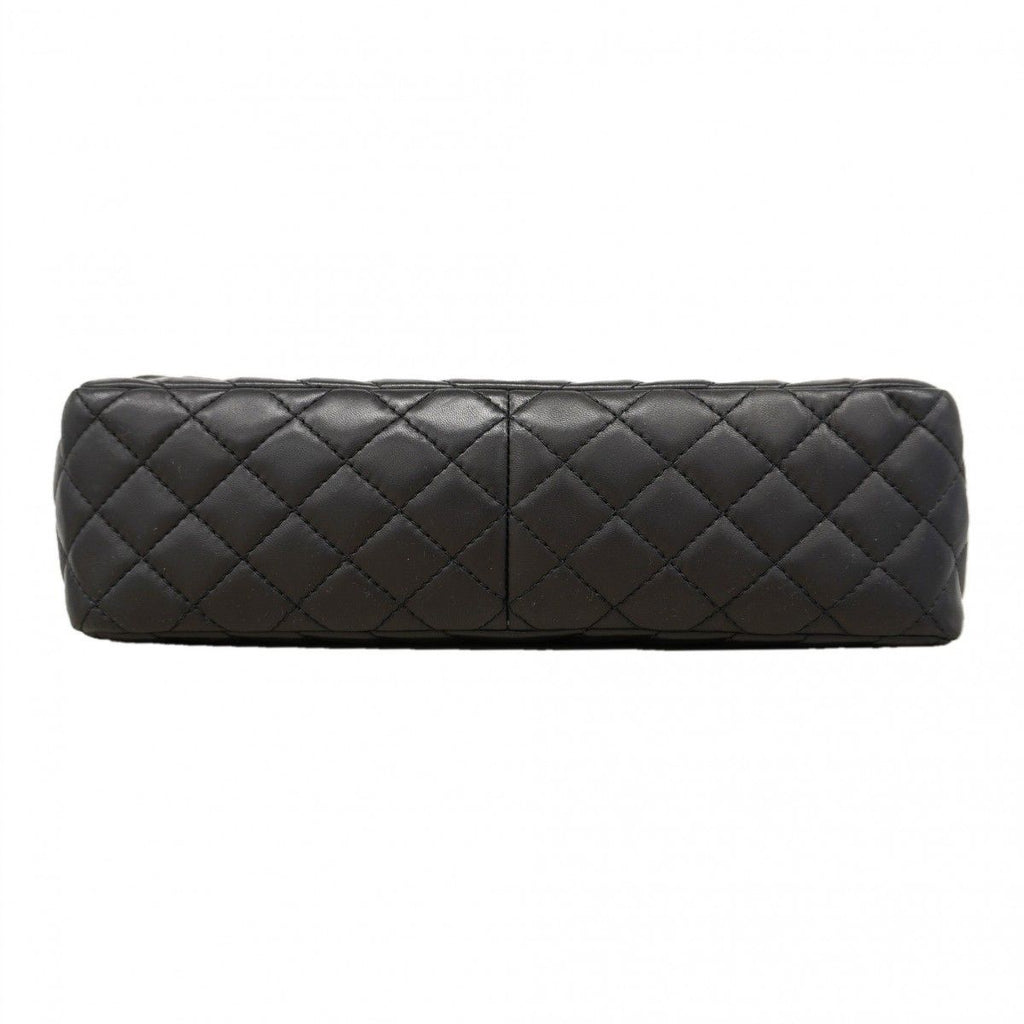 Chanel Shoulder Bag Chez Blanc Lambskin Black Silver — view 3