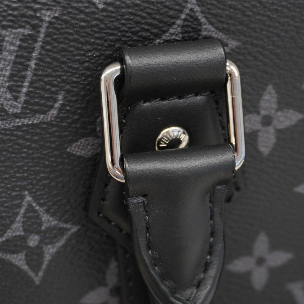 Louis Vuitton Tote Monogram Eclipse Sac Plat Cross Black 2-Way — view 8