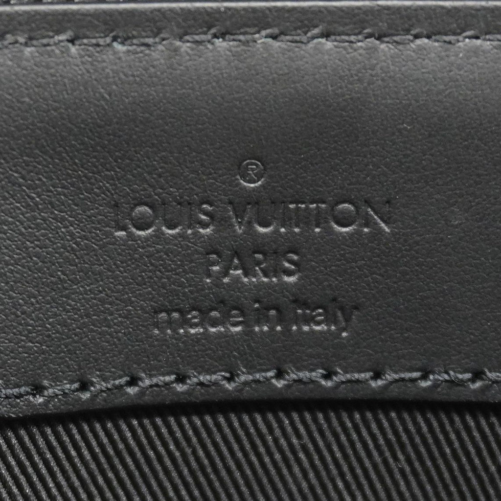 Louis Vuitton Tote Monogram Eclipse Sac Plat Cross Black 2-Way — view 5