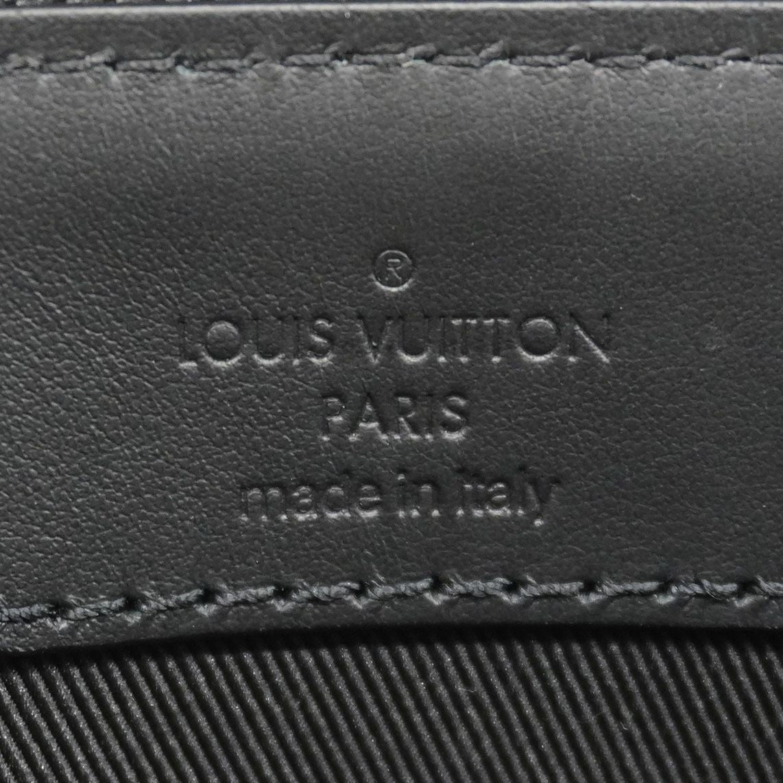 Louis Vuitton Tote Monogram Eclipse Sac Plat Cross Black 2-Way — view 5