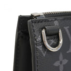 Louis Vuitton Tote Monogram Eclipse Sac Plat Cross Black 2-Way — view 7