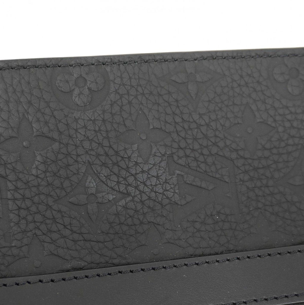 Louis Vuitton Handbag Monogram Taurillon Sac Plat Cross Black 2-Way — view 8