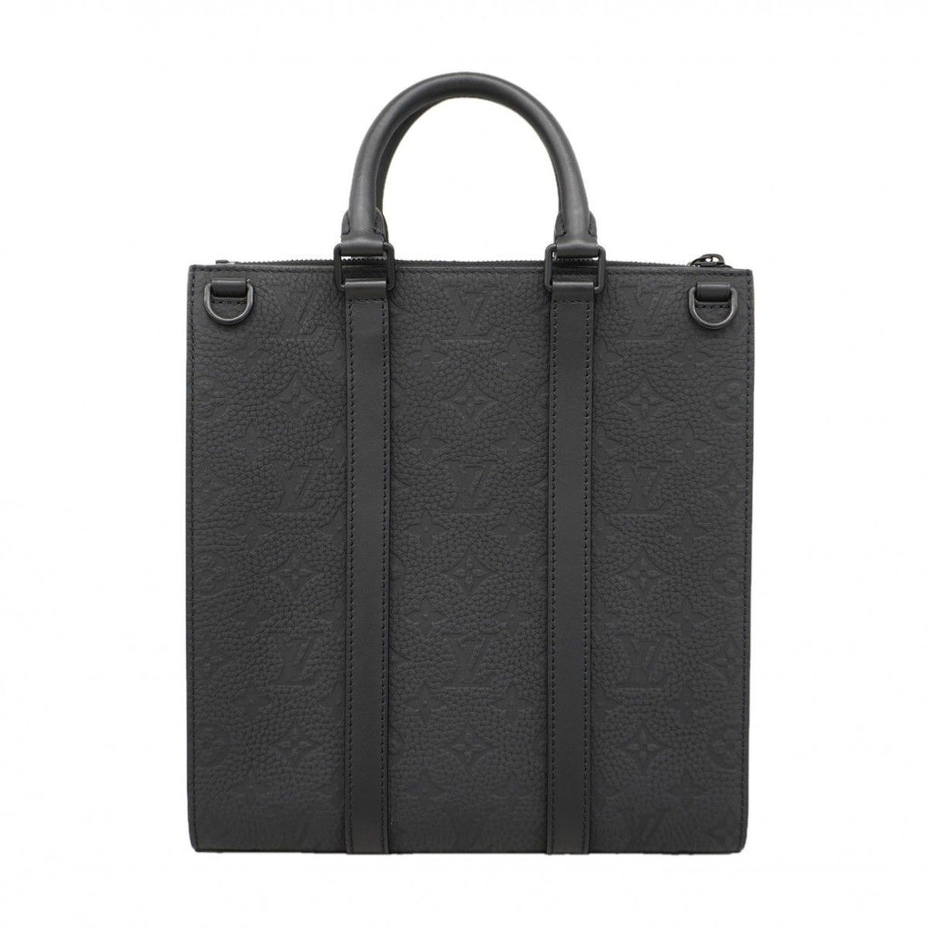 Louis Vuitton Handbag Monogram Taurillon Sac Plat Cross Black 2-Way — view 3