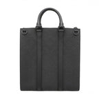 Louis Vuitton Handbag Monogram Taurillon Sac Plat Cross Black 2-Way — view 3